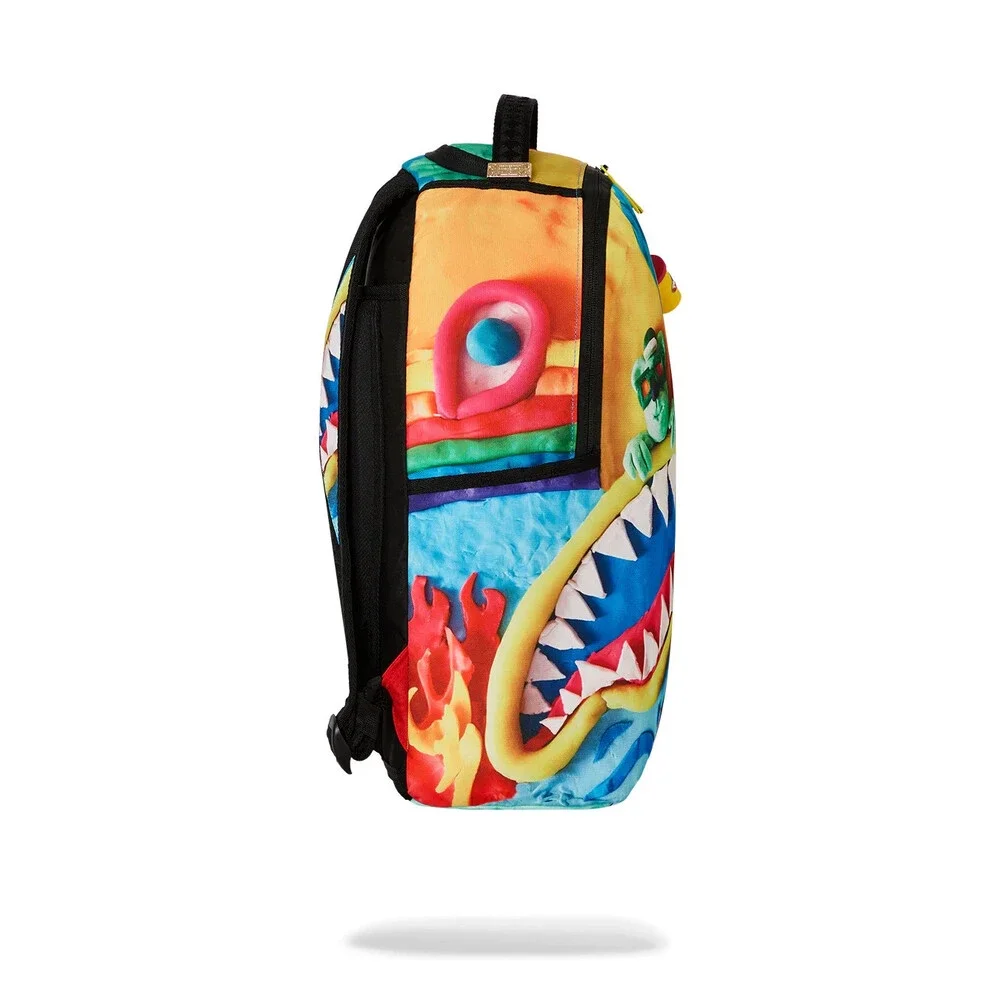 Sprayground Made of Real Playdoh Dlxsr Backpack Lifestyle Laptop Bag DSB111 - Picture 4 of 15